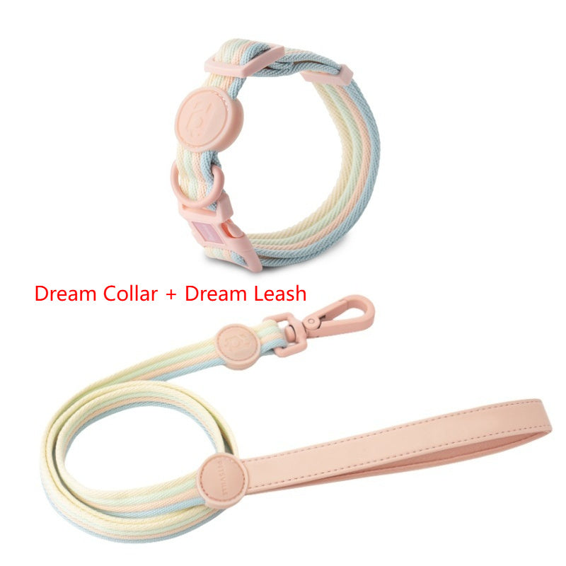 Retro Record Hand Holding Rope Small and Medium-sized Dogs Coll | PET'S FUN