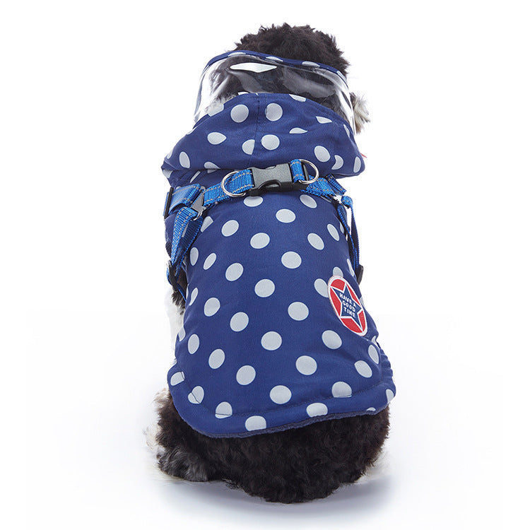 Winter Cashmere Pet Jacket - front view - PET'S FUN | pet entertainment