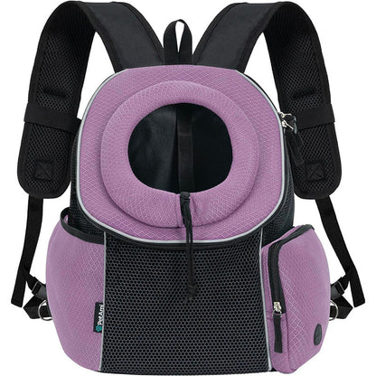 Pet Dog Carrier Bag Carrier For Dogs Backpack Portable - front view - PET'S FUN | dog toy