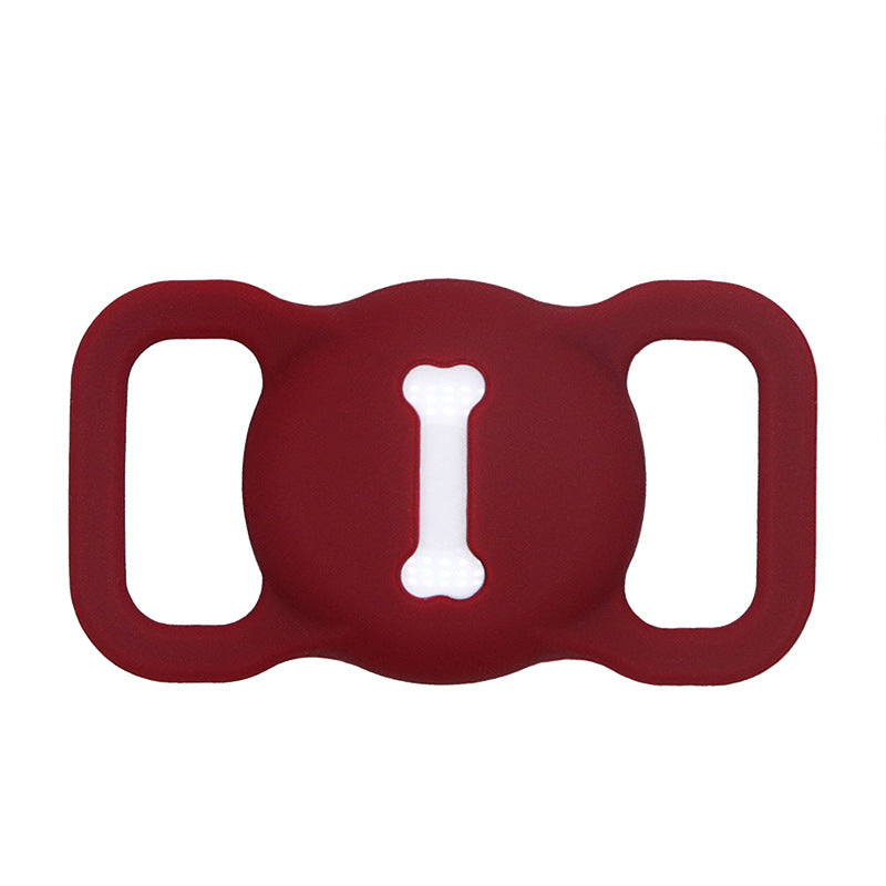 Tracker Silicone Anti-lost Protective Cover - back view - PET'S FUN | interactive pet toy