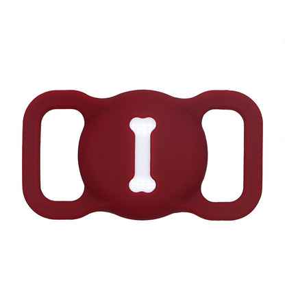 Tracker Silicone Anti-lost Protective Cover - back view - PET'S FUN | interactive pet toy