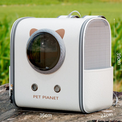 Portable Outdoor Cat Carrier Large-capacity Trolley - detail view - PET'S FUN | interactive cat toy