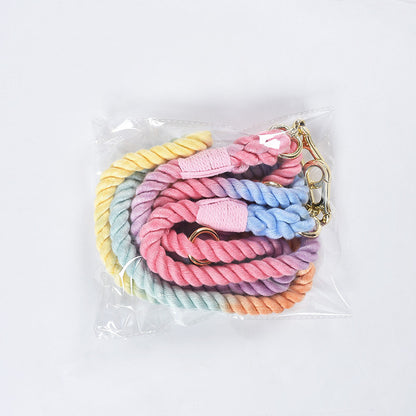 Multifunctional Braided Double-ended Dog - side view - PET'S FUN | dog supplies