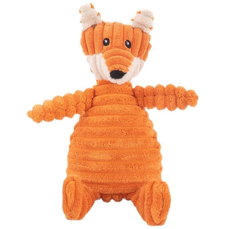 Stuffing Squeaky Plush Dog Toy Chew Speak Toy - detail view - PET'S FUN | dog accessories