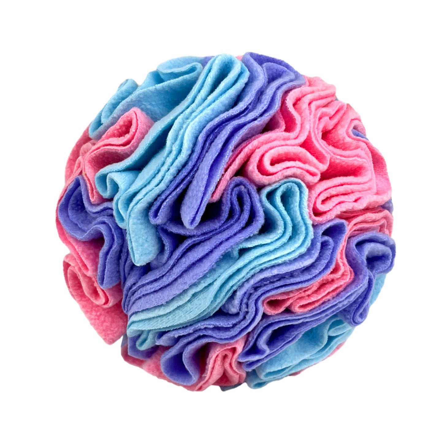 Pet Sniffing Toy Ball Molars Colorful Ball - side view - PET'S FUN | dog play