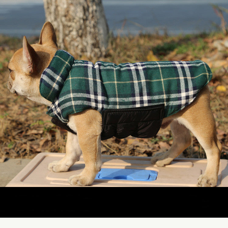 Pet Clothes Medium Dog Cotton Vest - detail view - PET'S FUN | dog bed