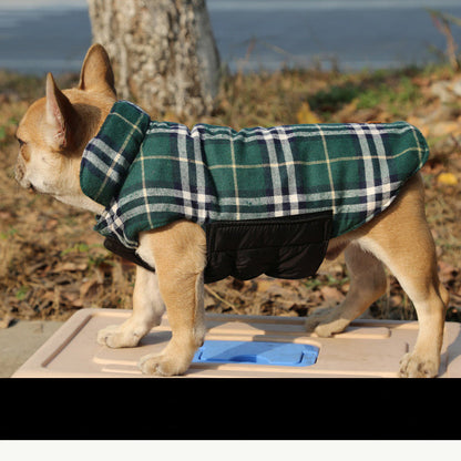 Pet Clothes Medium Dog Cotton Vest - detail view - PET'S FUN | dog bed
