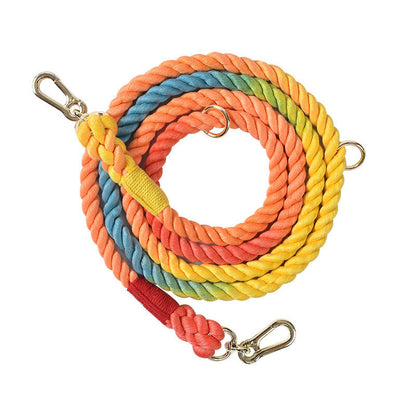 Multifunctional Braided Double-ended Dog Leash | PET'S FUN