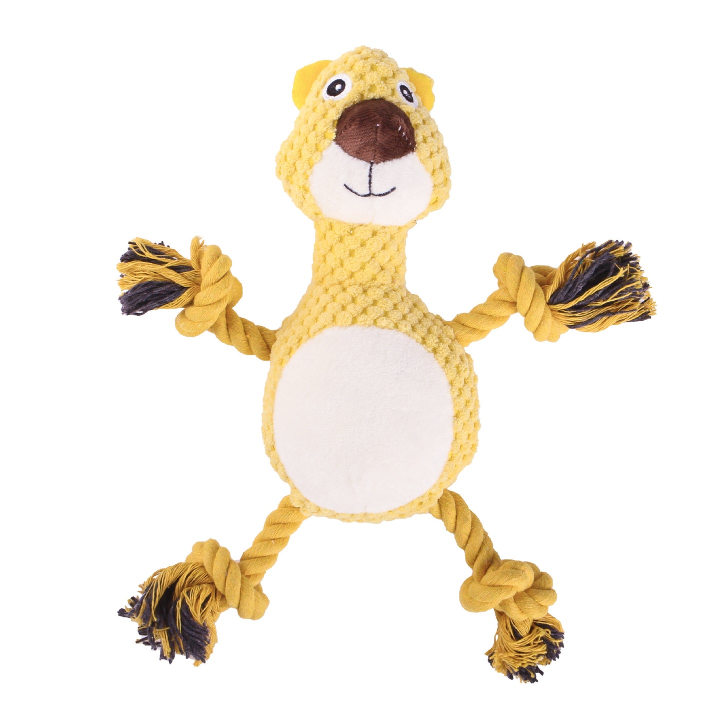 Dog Chew Toy Pet Plush Squeaky Paper Toy - top view - PET'S FUN | dog accessories