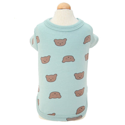 New Pet Clothing Two-piece Clothes - back view - PET'S FUN | pet accessories