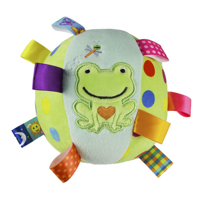 Plush Dog Sound Ringing Ball, Interactive Pet Toy, - detail view - PET'S FUN | dog accessories