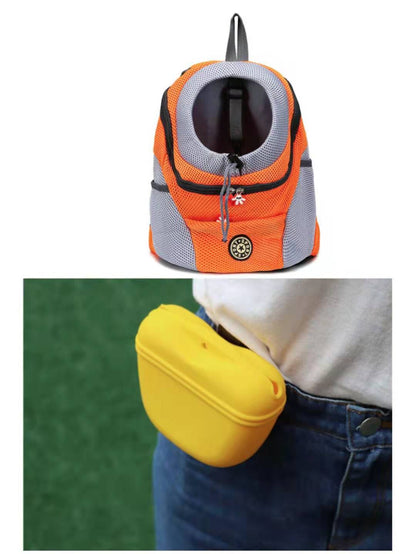 Portable Puppy Snack Bag Snack Bag Pet Training Bag with Clip M | PET'S FUN
