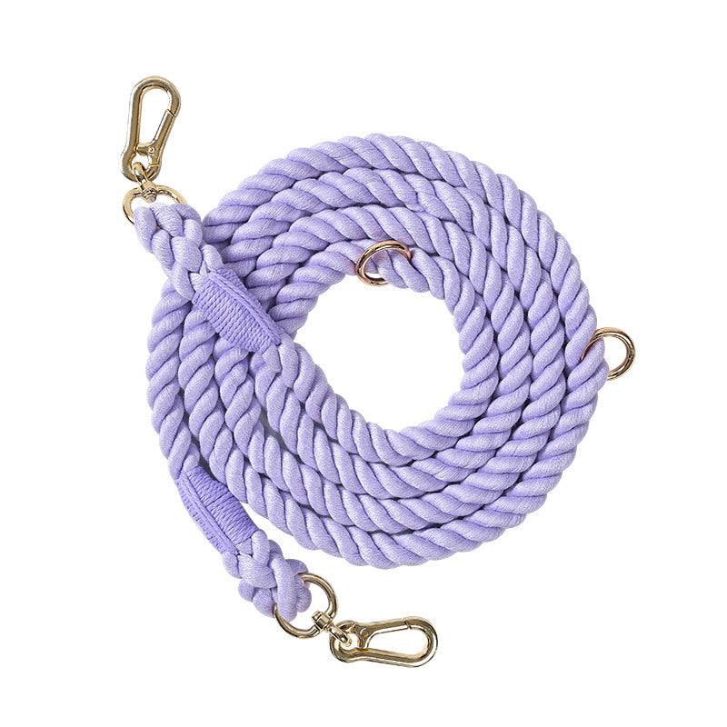 Multifunctional Braided Double-ended Dog Leash | PET'S FUN