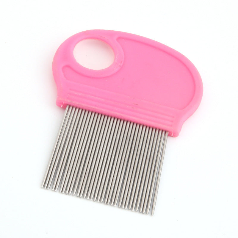 Pet Hair Removal Massaging Shell Comb - side view - PET'S FUN | pet toy