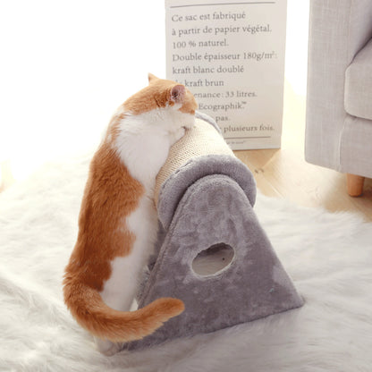 Cat Climbing Frame Small Diy Cat Climbing Frame Sisal - side view - PET'S FUN | cat supplies