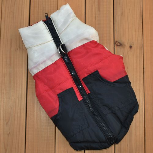 Winter Clothing Pet Clothes Vest Padded - angle view - PET'S FUN | pet supplies