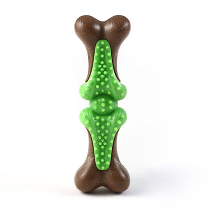 Dog Chew Toy for Large Dogs Rubber Bone Dog Toys for - lifestyle view - PET'S FUN | dog bed
