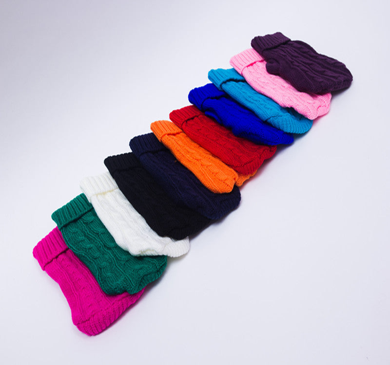 Autumn and Winter Thick Small Size Dog Baby - angle view - PET'S FUN | dog entertainment
