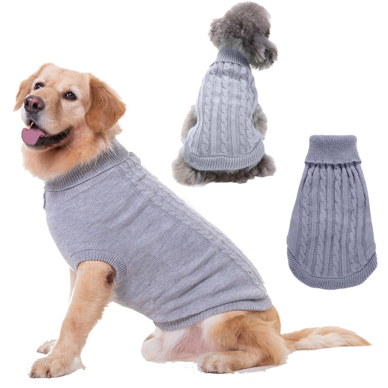Dog Sweater - side view - PET'S FUN | dog accessories