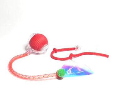 Interactive Cat Toy Ball Super Drive Cat Rolling Ball - detail view - PET'S FUN | cat supplies