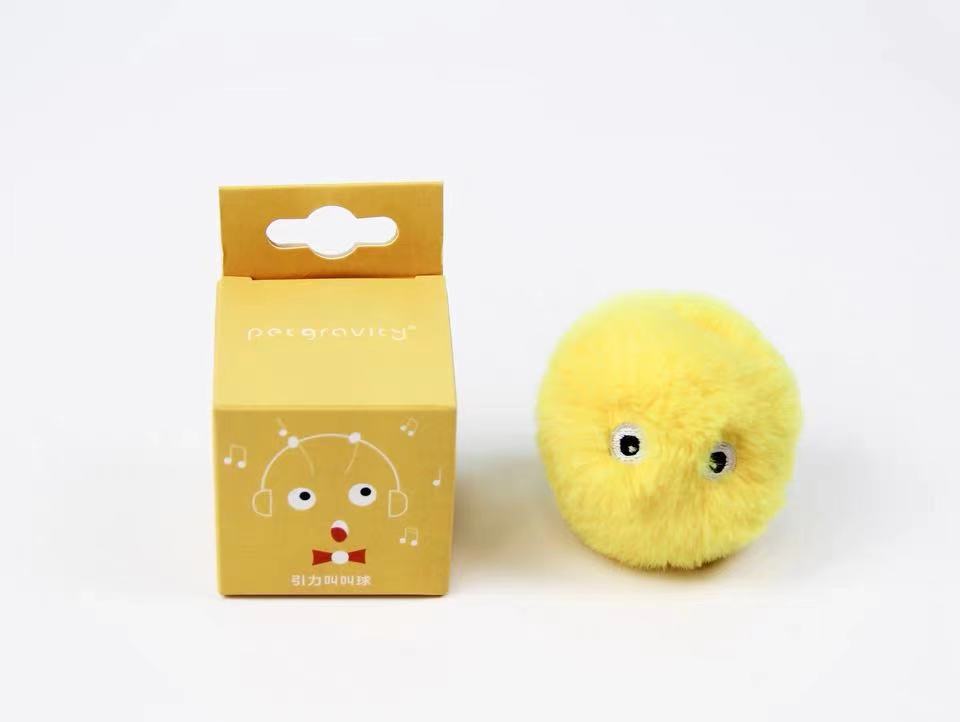 Gravity Called the Ball Mint Kitten Self-hey - detail view - PET'S FUN | cat entertainment