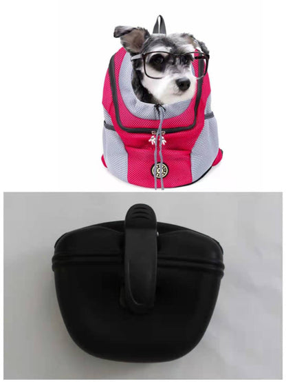 Portable Puppy Snack Bag Snack Bag Pet - front view - PET'S FUN | dog accessories
