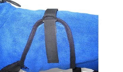 Fiber Bath Towel Quick-drying Cat Bath Towel - side view - PET'S FUN | cat supplies