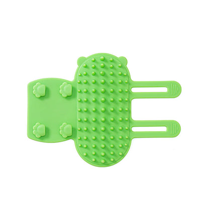 Pets Cat Hair Removal Massage Comb Cats Scratching - lifestyle view - PET'S FUN | cat bed