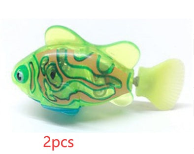 Cat Interactive Electric Fish Water Toy for Indoor - front view - PET'S FUN | cat bed