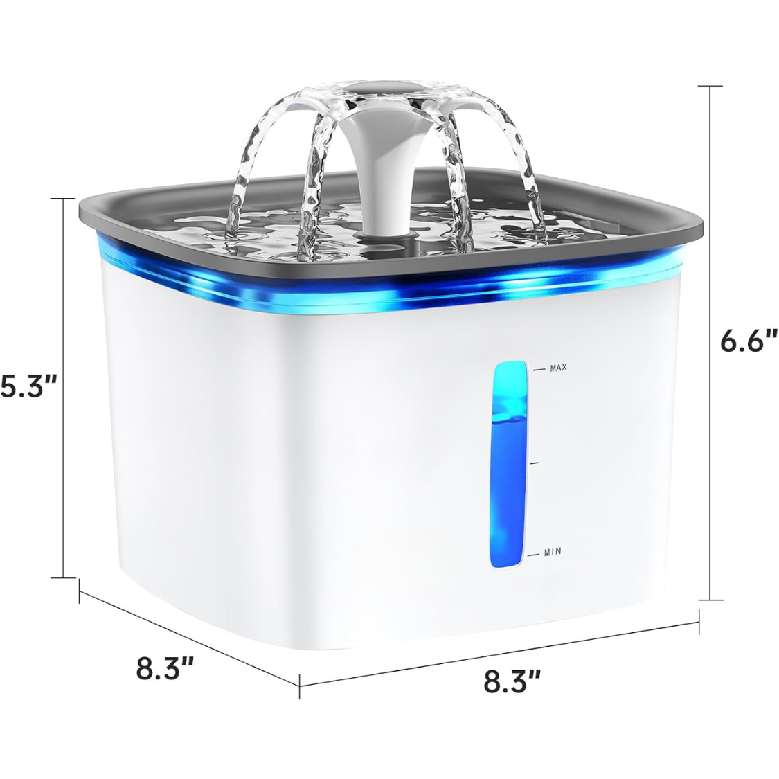 95oz Pet Water Fountain Automatic Dog Cat Dispenser