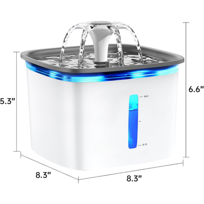 95oz Pet Water Fountain Automatic Dog Cat Dispenser