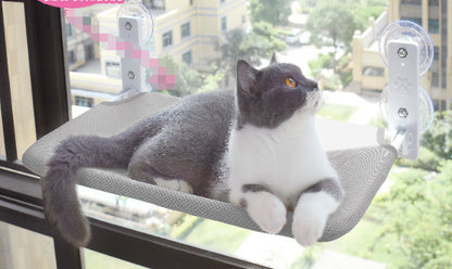 Cat Suction Cup Window Glass Hammock Pet Cat Pets - detail view - PET'S FUN | cat accessories