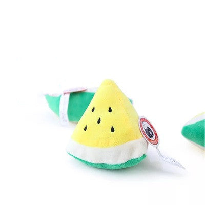 Bread Fruit Pet Dog Plush Toy - detail view - PET'S FUN | dog entertainment