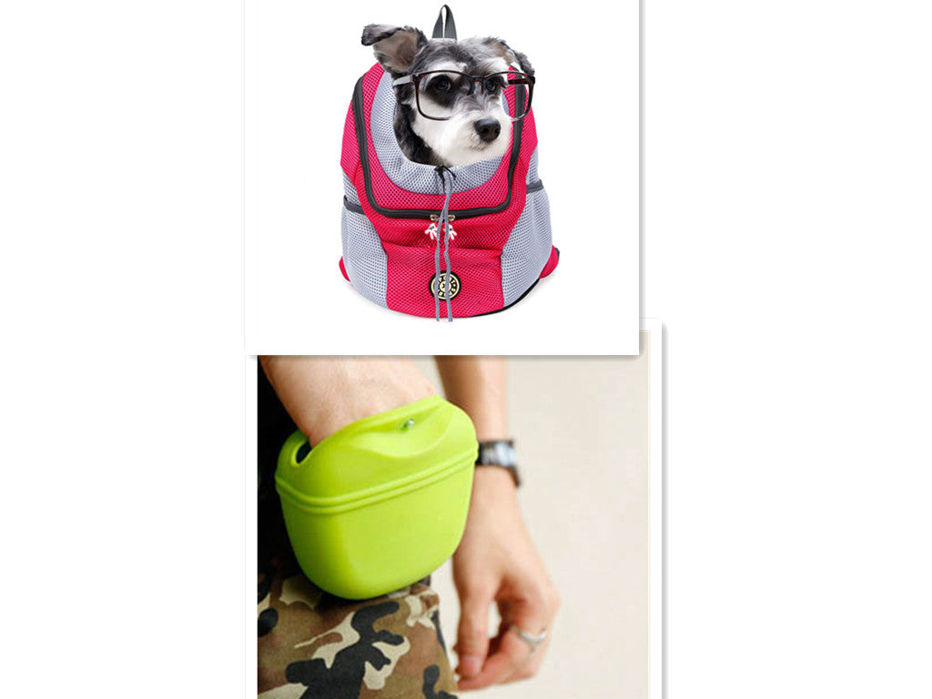 Portable Puppy Snack Bag Snack Bag Pet Training Bag with Clip M | PET'S FUN