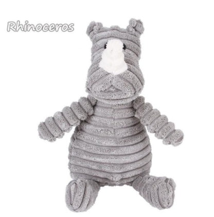 Vocal Animal Plush for Pet Dog Molar Teeth - angle view - PET'S FUN | dog supplies