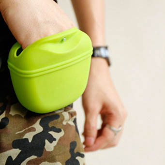 Portable Puppy Snack Bag Snack Bag Pet - back view - PET'S FUN | dog accessories