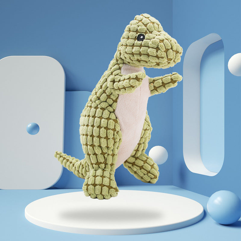 Sound Plush Pets Dog Toy with Molars - side view - PET'S FUN | dog accessories