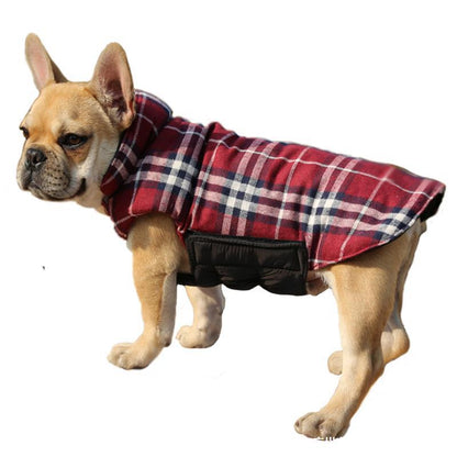 Pet Clothes Medium Dog Cotton Vest - side view - PET'S FUN | dog supplies