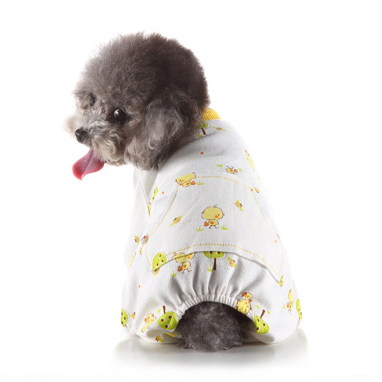 Pet Clothes Autumn and Winter at Home - side view - PET'S FUN | pet supplies