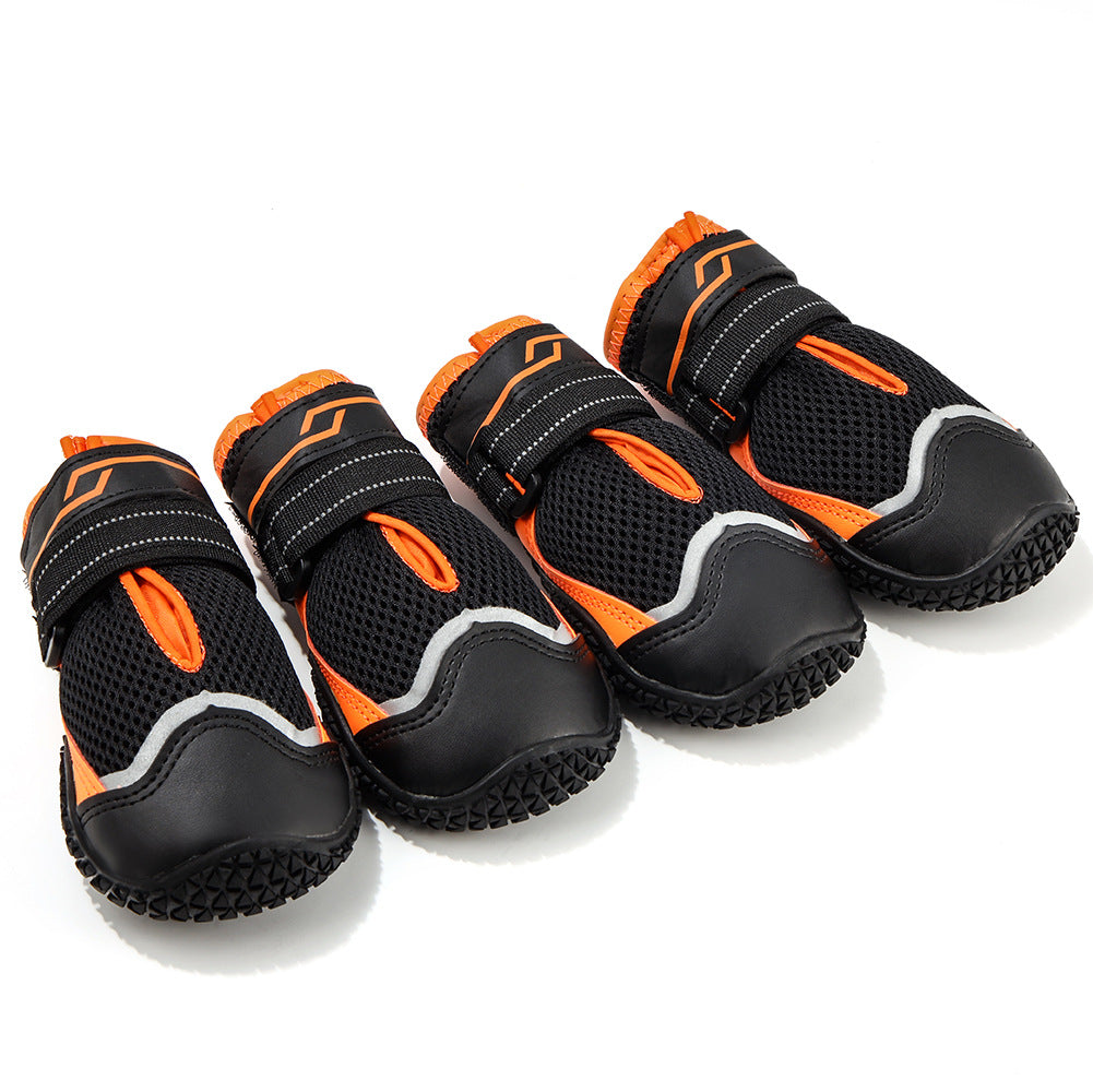 Pet Dog Shoes Summer Breathable Pet Shoes - front view - PET'S FUN | dog accessories