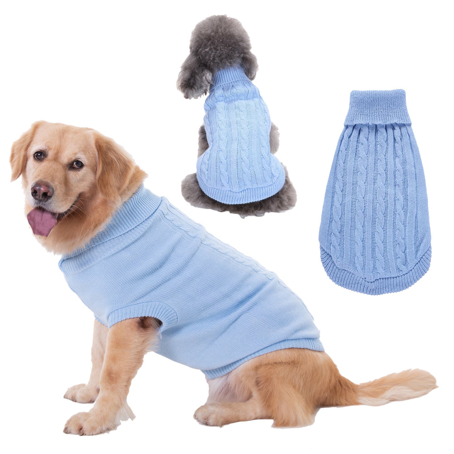 Solid Color Puppy Dog Clothes Teddy Bichon - front view - PET'S FUN | dog play