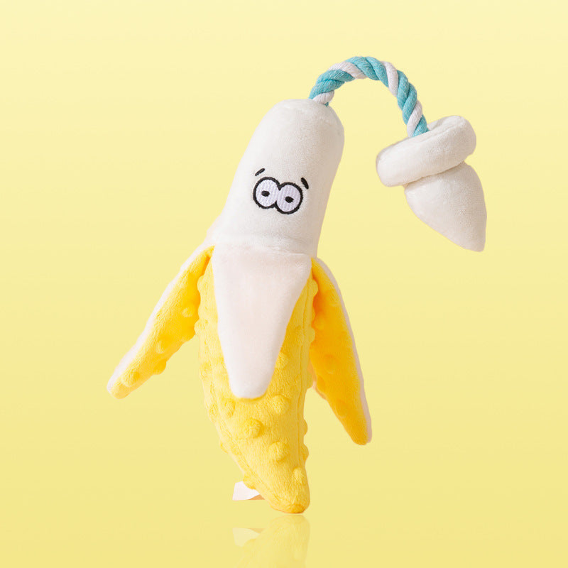 Sound Plush Pets Dog Toy with Molars Relieving Boredom Pet Prod | PET'S FUN