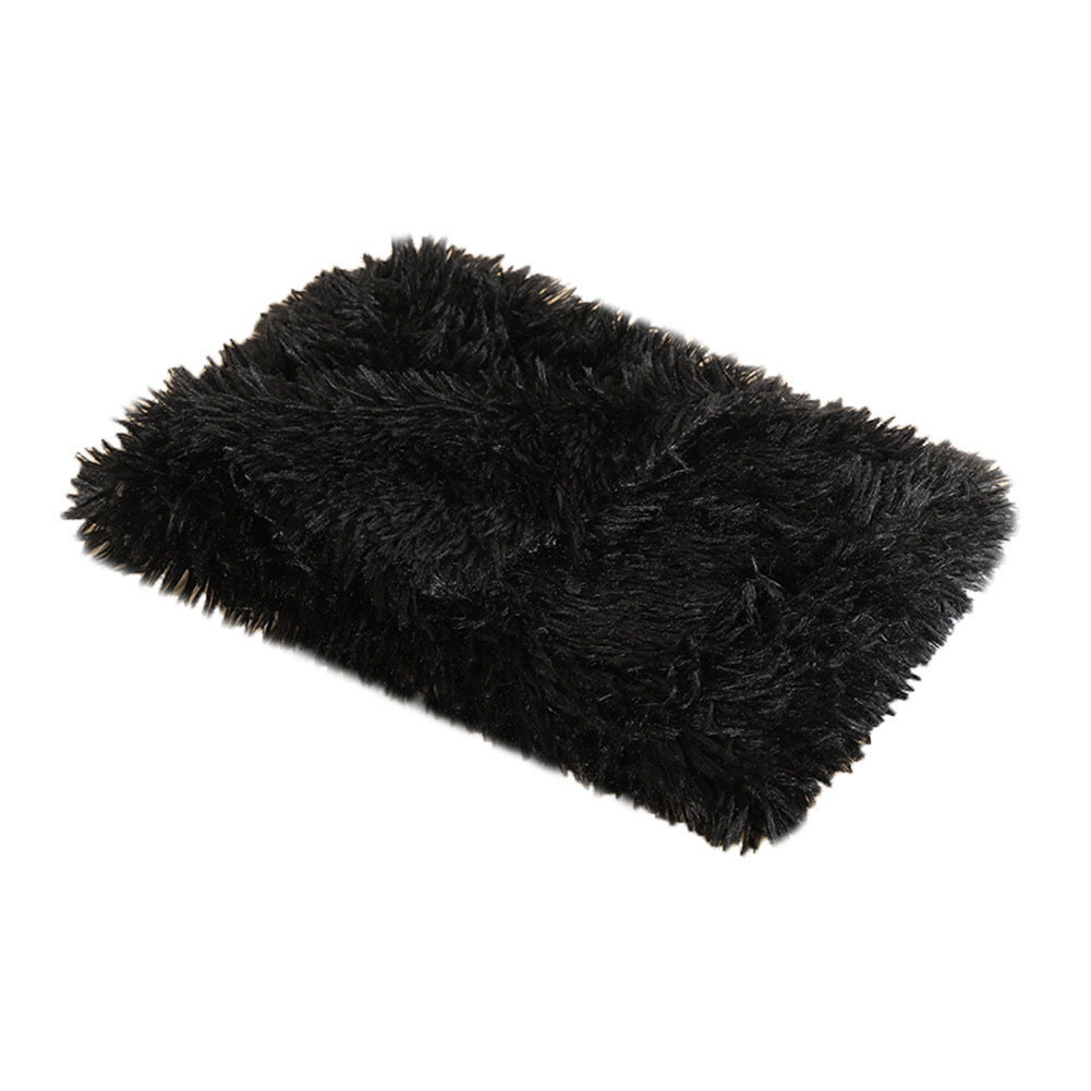 Pet Book Sleeping Plush Nest Mat - side view - PET'S FUN | pet toy