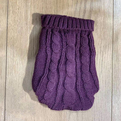 Autumn and Winter Thick Small Size Dog Baby - front view - PET'S FUN | dog play