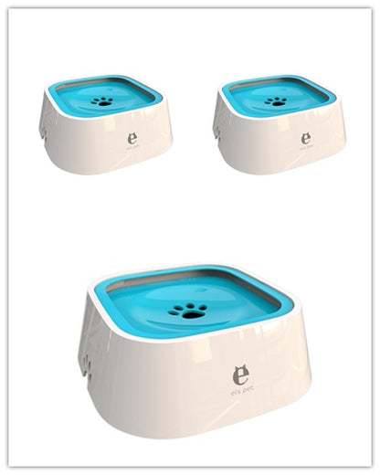 Non-wet Mouth Dog Bowl, Floating Bowl, - back view - PET'S FUN | dog entertainment
