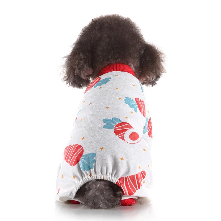 Pet Clothes Autumn and Winter at Home - angle view - PET'S FUN | pet accessories