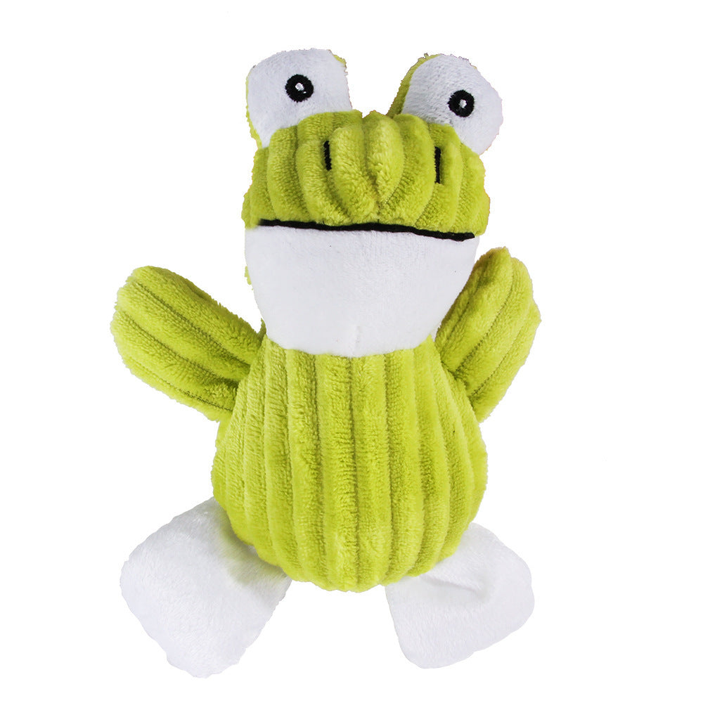 Vocal Animal Plush for Pet Dog Molar Teeth - side view - PET'S FUN | dog play